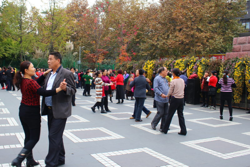 Dancing People's Park, Chengdu