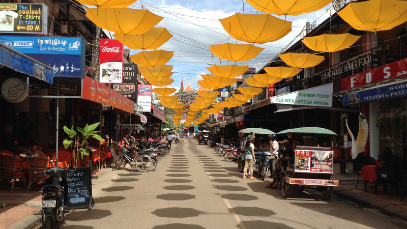 Cambodian food guide Pub Street Siem Reap