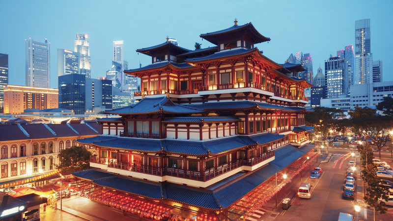 Singapore temple