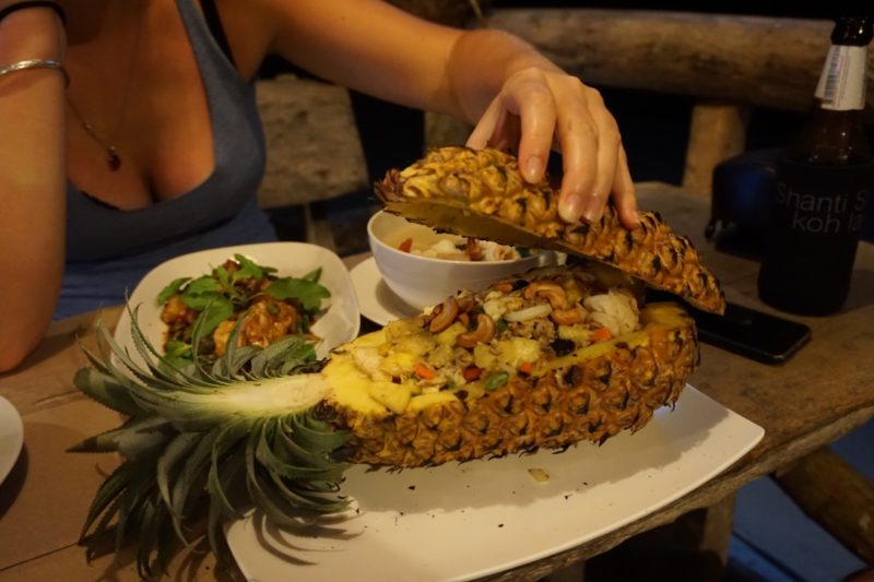 Best food in Thailand pineapple