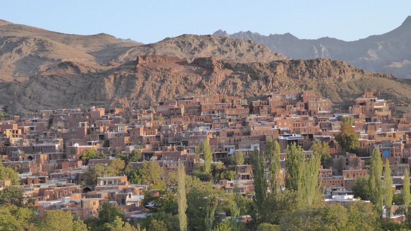 Abyaneh mountain town Iran