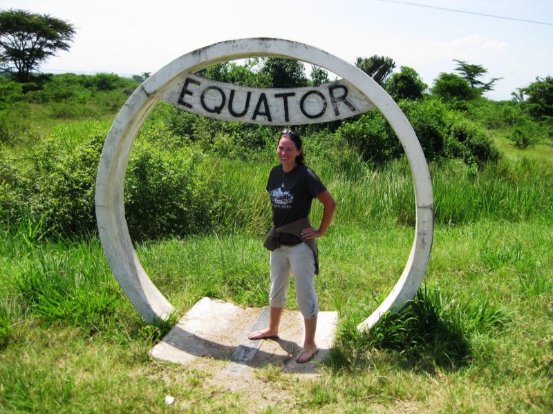 Equator Uganda solo travel