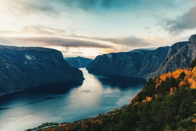 Norway Nature Stegastein viewpoint