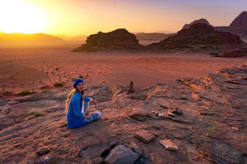 Jordan week guide Wadi Rum sunset