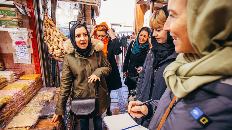 Iran Tehran market women