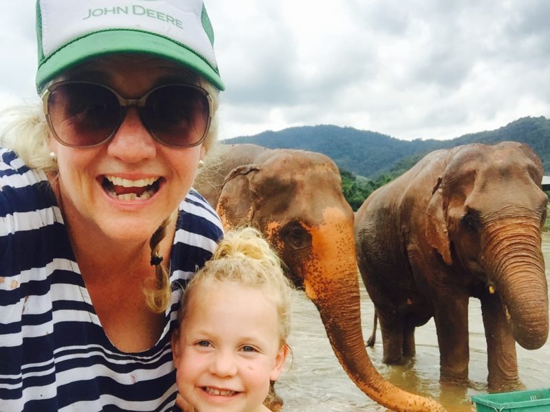 great family vacations thailand elephants