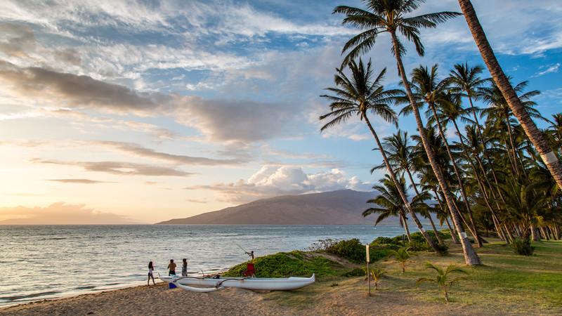 Maui sunset, Hawaii