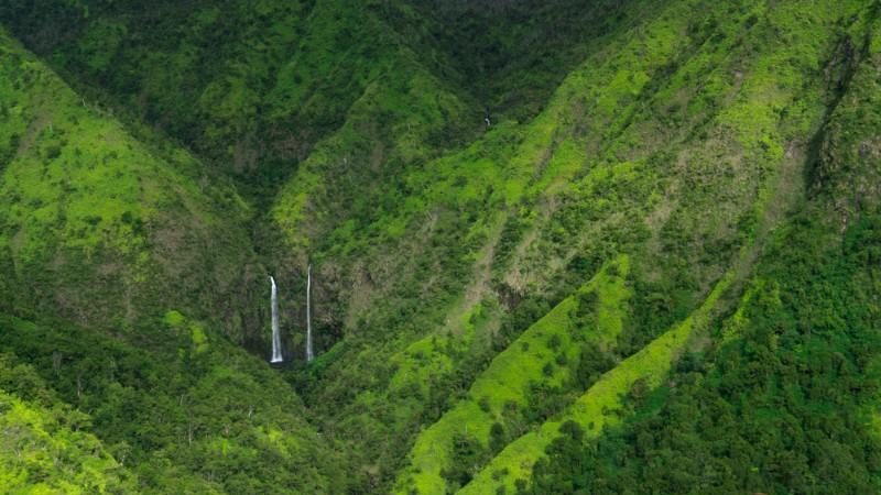 Waterfalls of Waimea, Kauaii