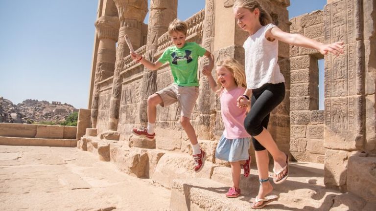 family travel blog egypt