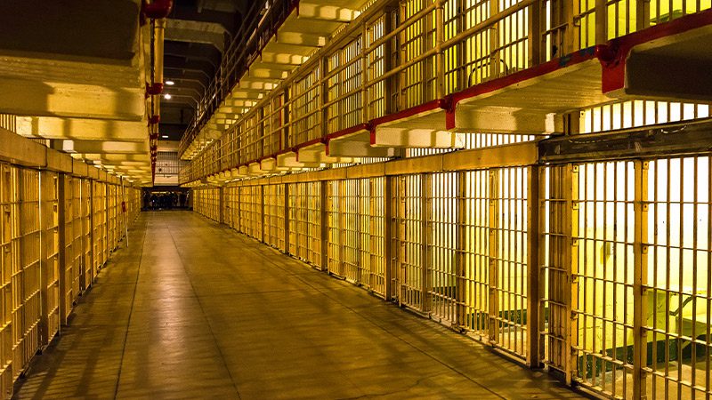 inside alcatraz prison