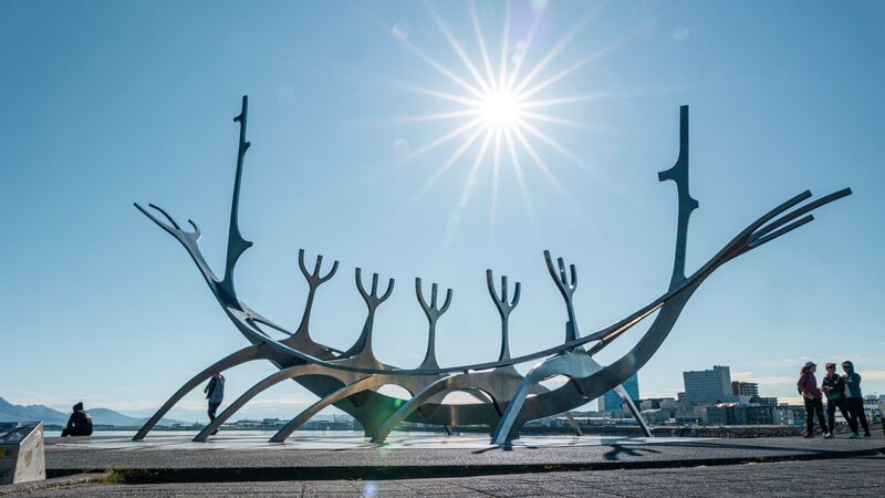 The Sunvoyager found by the Reykjavik harbour, Iceland