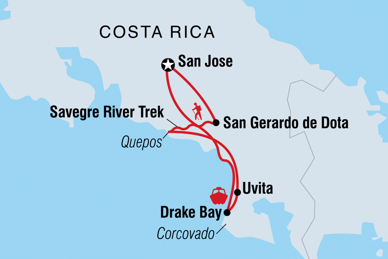 Costa Rica: Hike, Raft & Zipline | Intrepid Travel CH