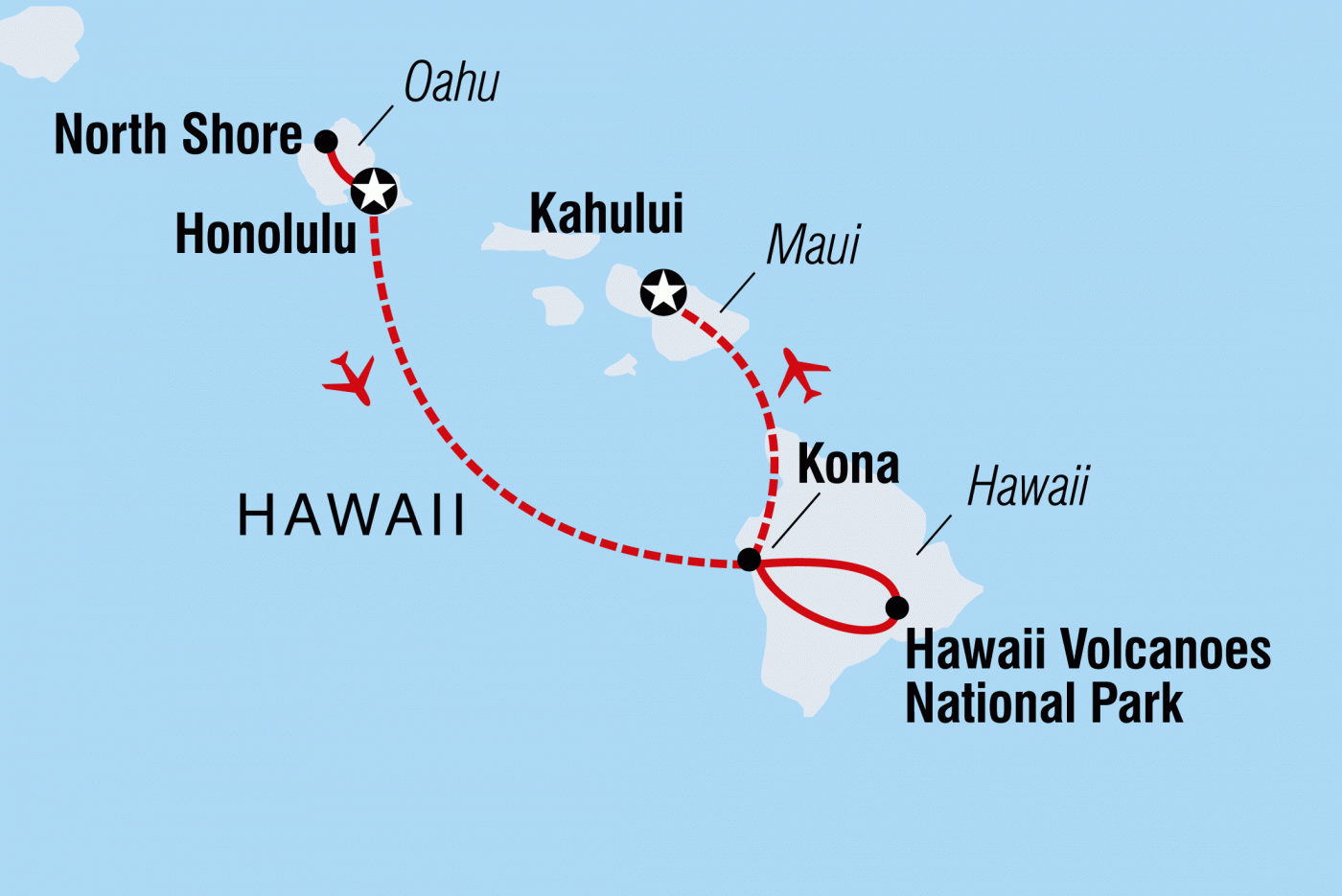 hawaii tour package from usa