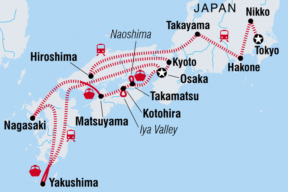 20 day tour japan