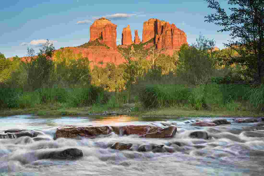 Sedona Cathedral rock in Arizona, U.S.A. 