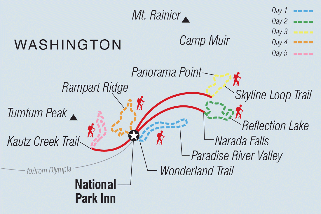 Best time to visit Mount Rainier National Park