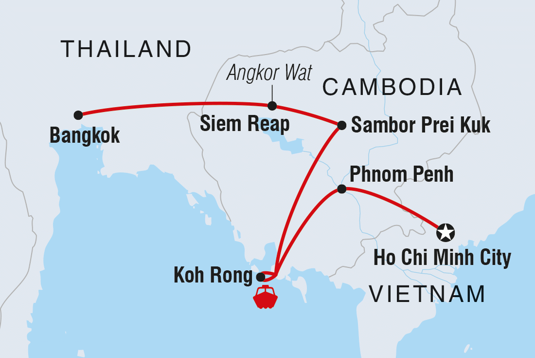 Ho Chi Minh City to Bangkok Tours Intrepid Travel