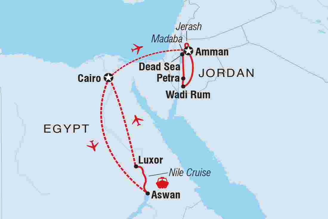 jordan travel advisory canada