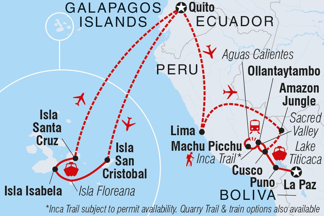 Galapagos & Peru Adventure