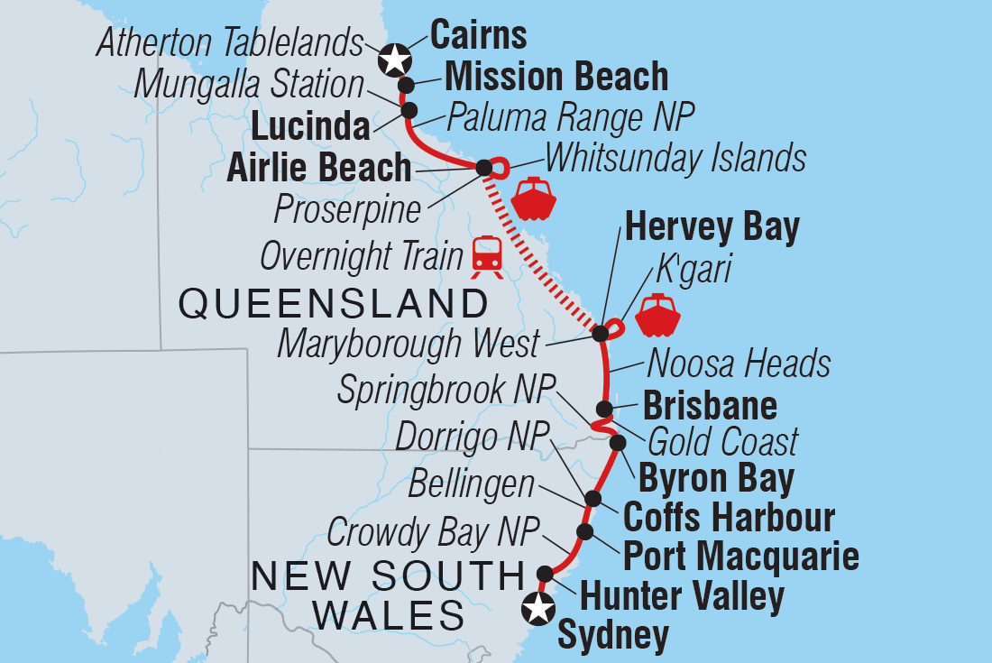 Sydney to Cairns Adventure