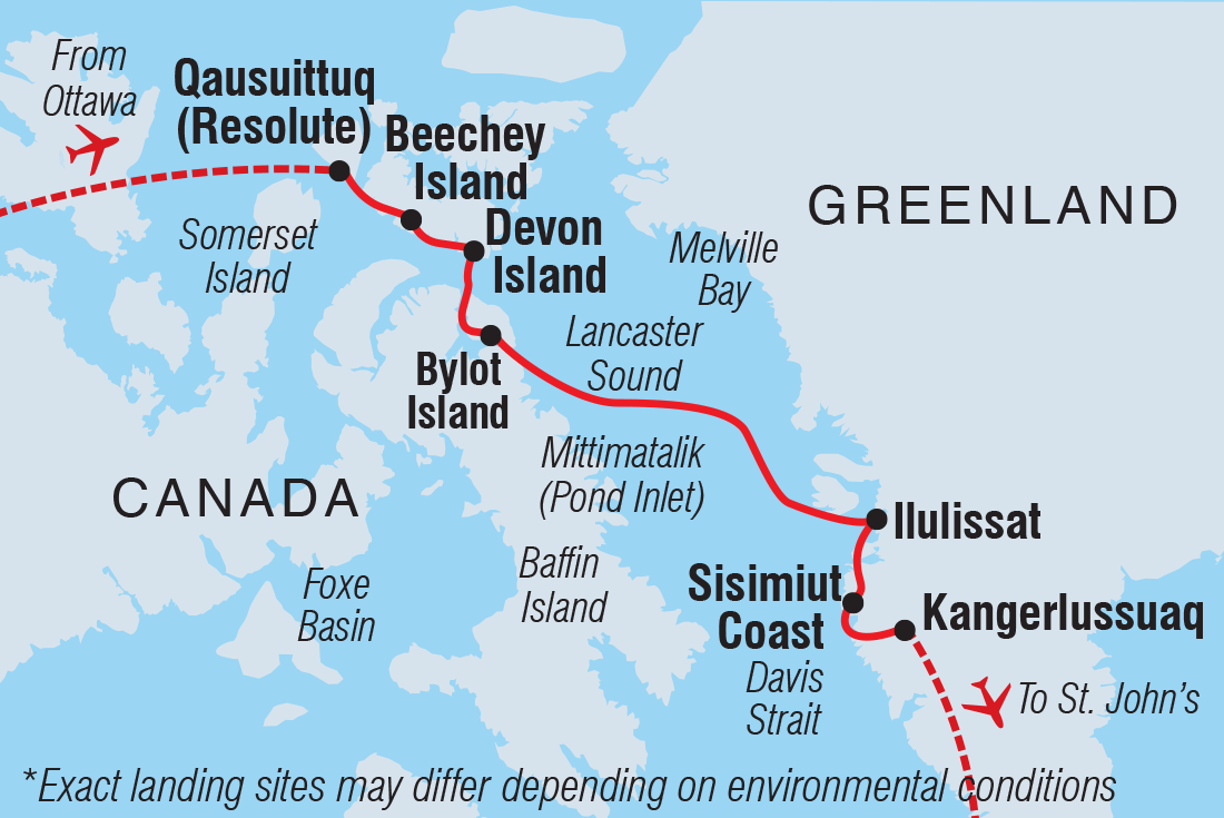 High Arctic Explorer - Canada to Greenland (Ocean Endeavour)