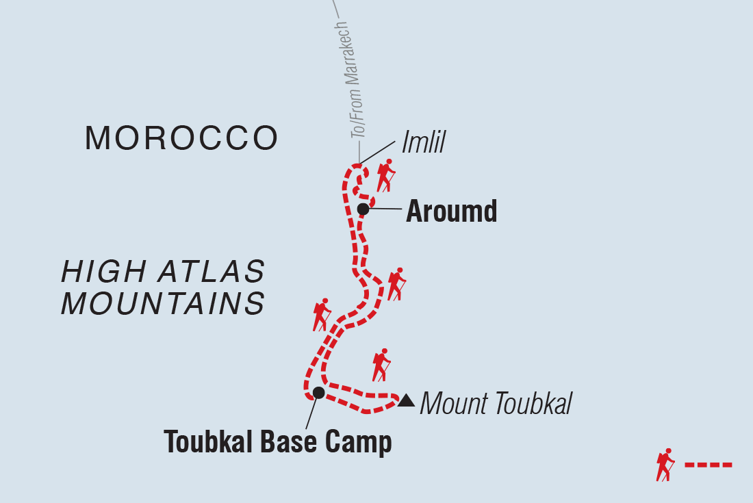 Mount Toubkal Long Weekend Trek