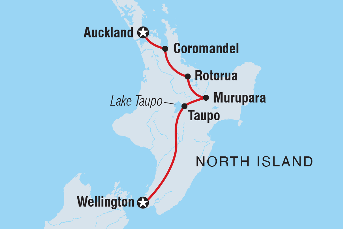 New Zealand's North Island Adventure (Northbound)