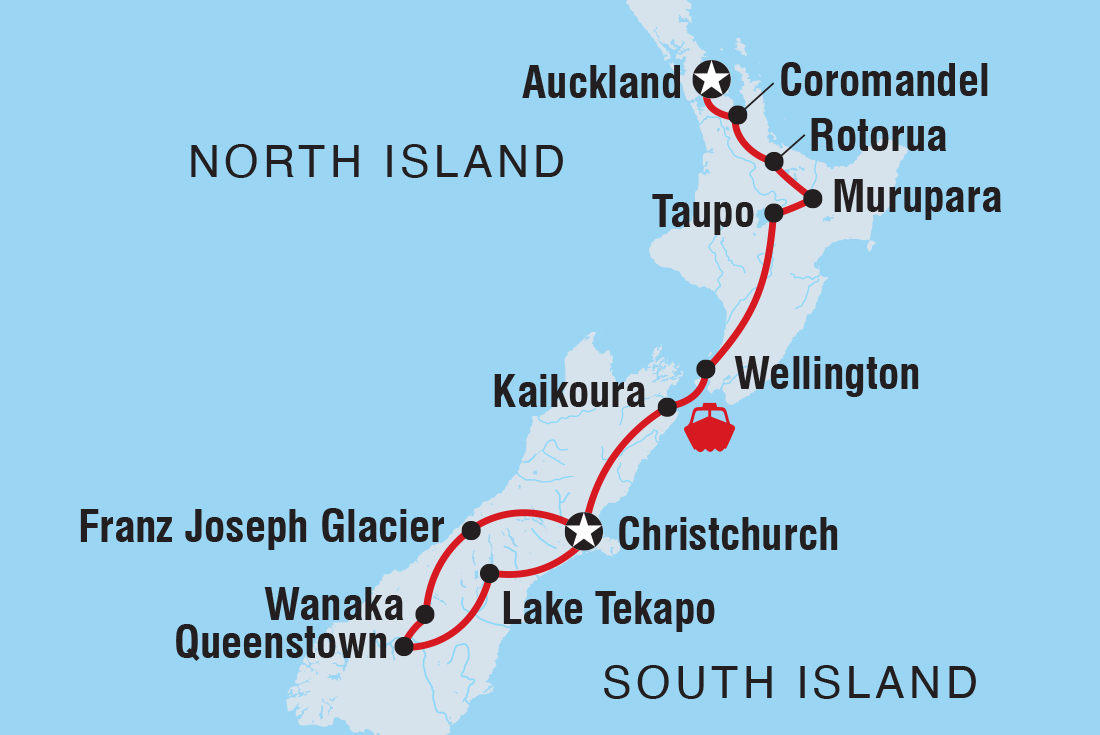 New Zealand Amplified (Northbound)