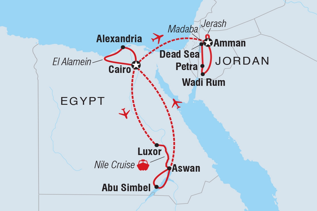 Premium Egypt & Jordan in Depth