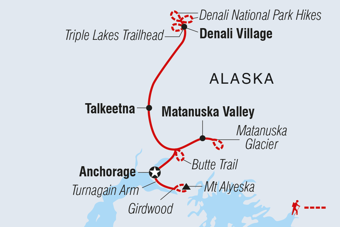 Denali day clearance hikes