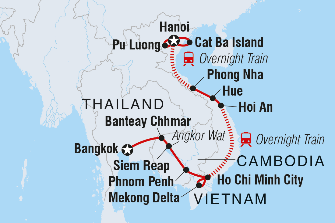 Epic Cambodia to Vietnam