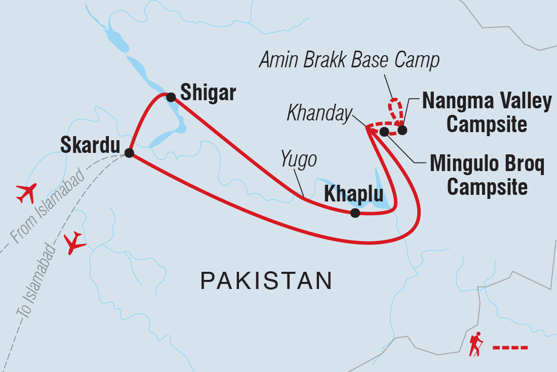 Trek Pakistan's Karakoram Mountains