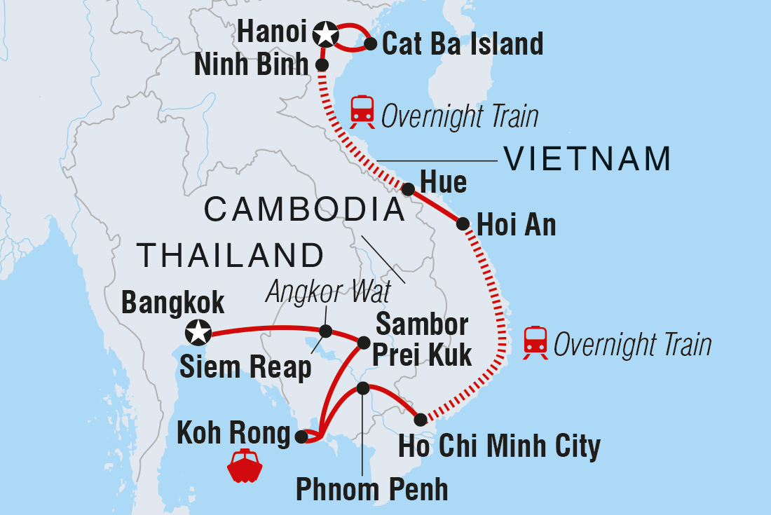 Epic Vietnam to Cambodia