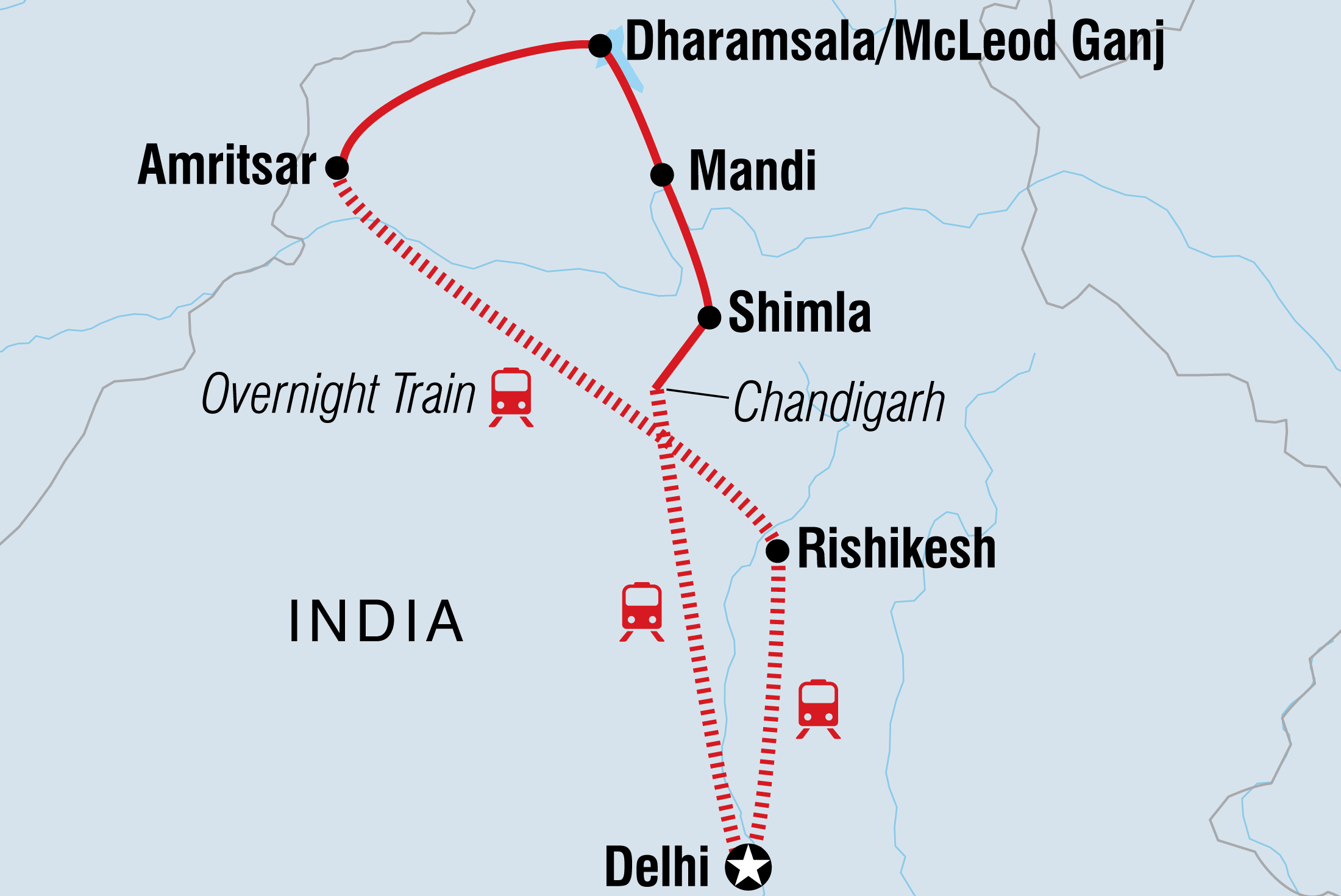 Mountains & Mystics of India