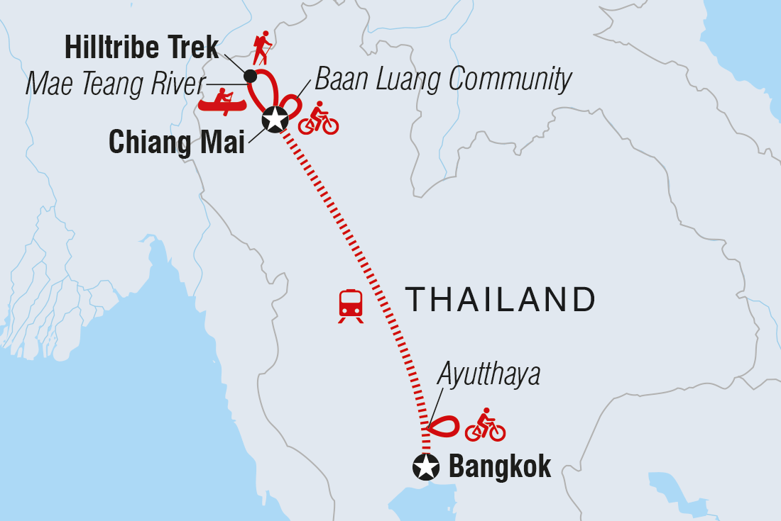 Thailand: Hike, Bike & Kayak