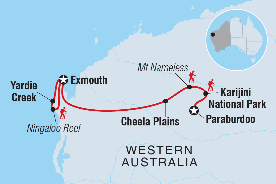 Walk Western Australia's Karijini & Ningaloo Reef