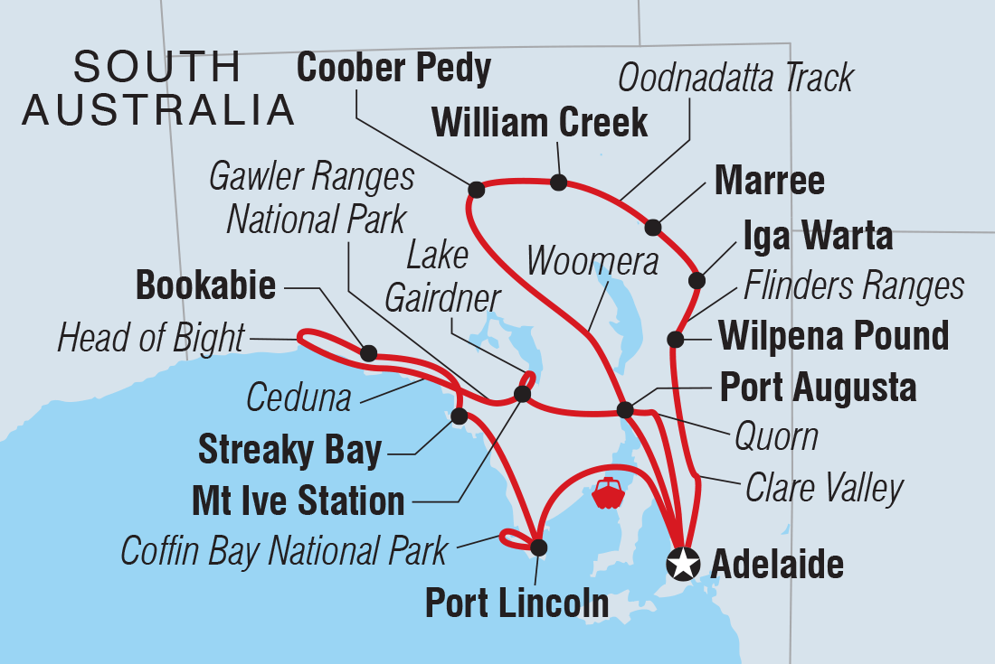 Outback South Australia & Eyre Peninsula