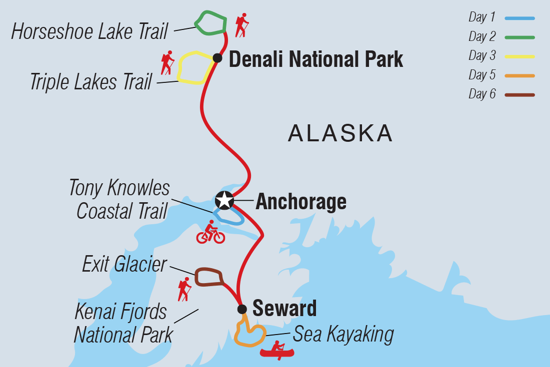 Alaska Hike, Bike & Kayak