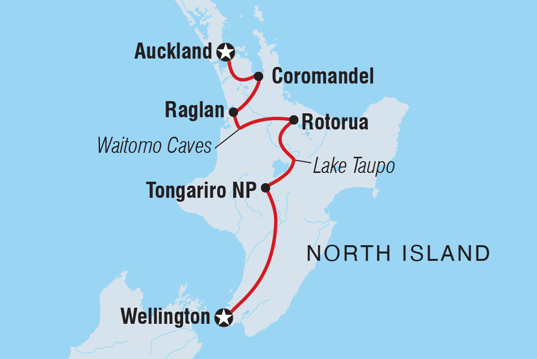 New Zealand Northern Trail (Northbound)