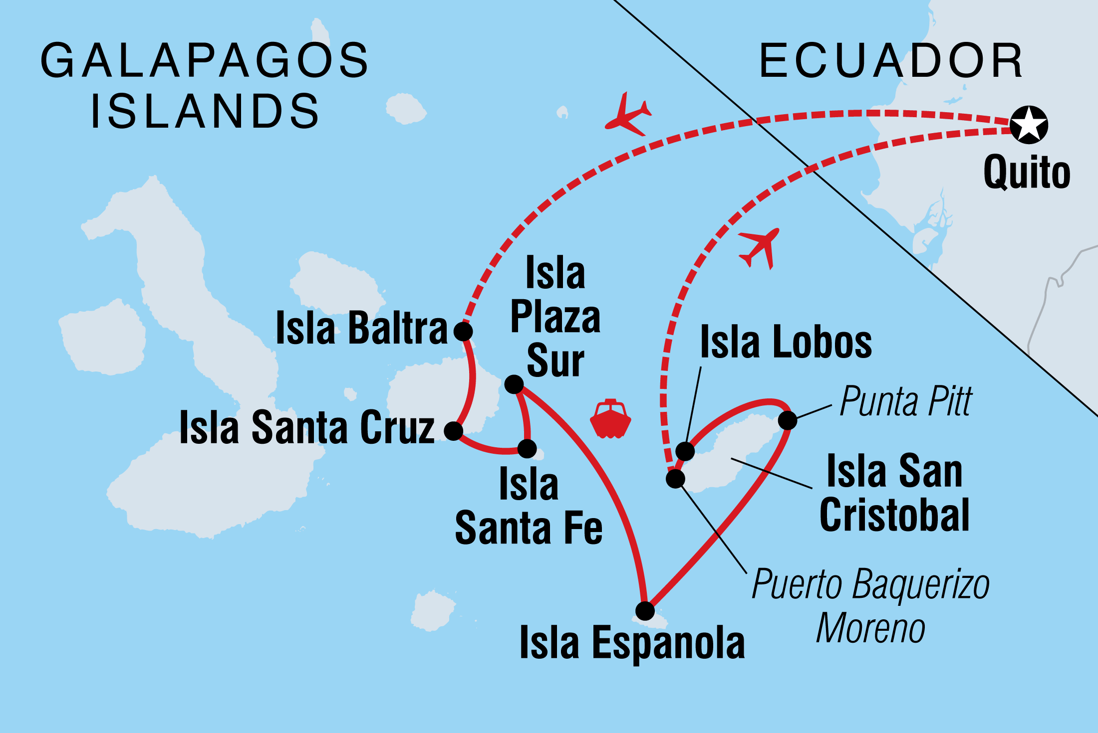 Galapagos Explorer: Southern Islands (Grand Queen Beatriz)