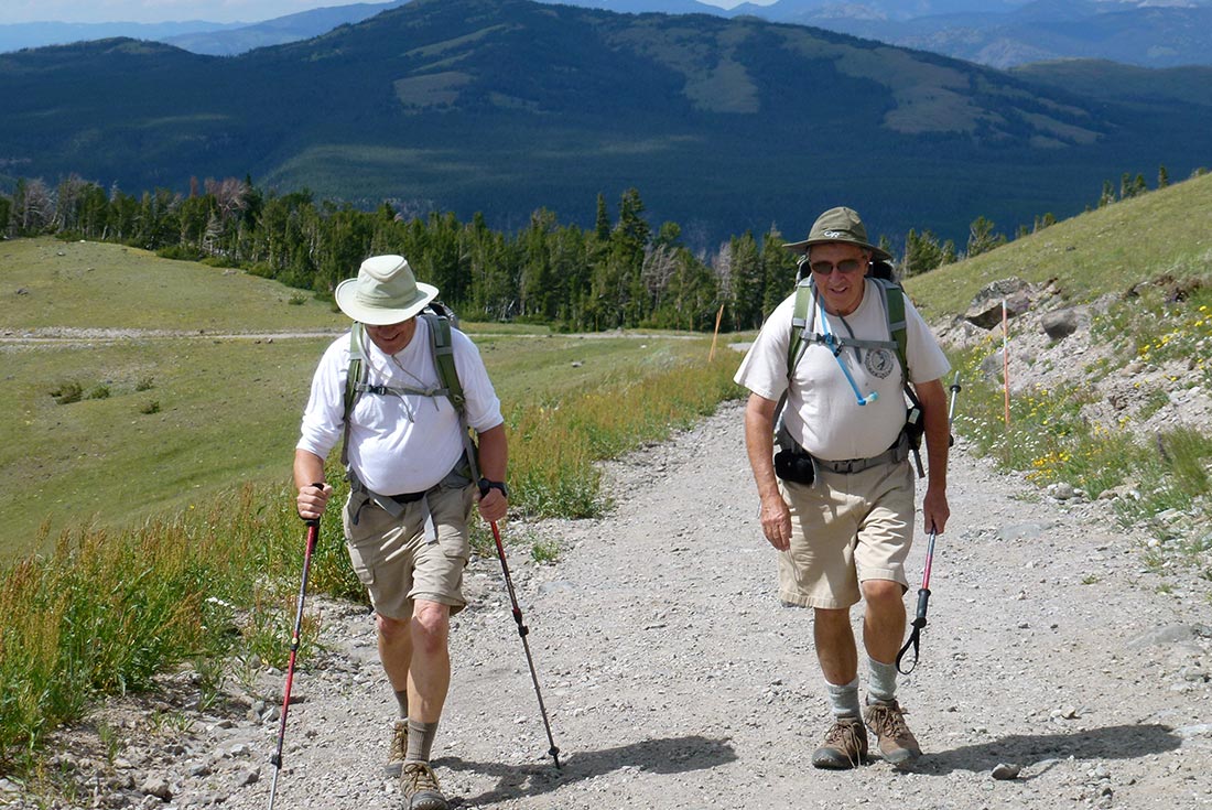 Hiking in Yellowstone