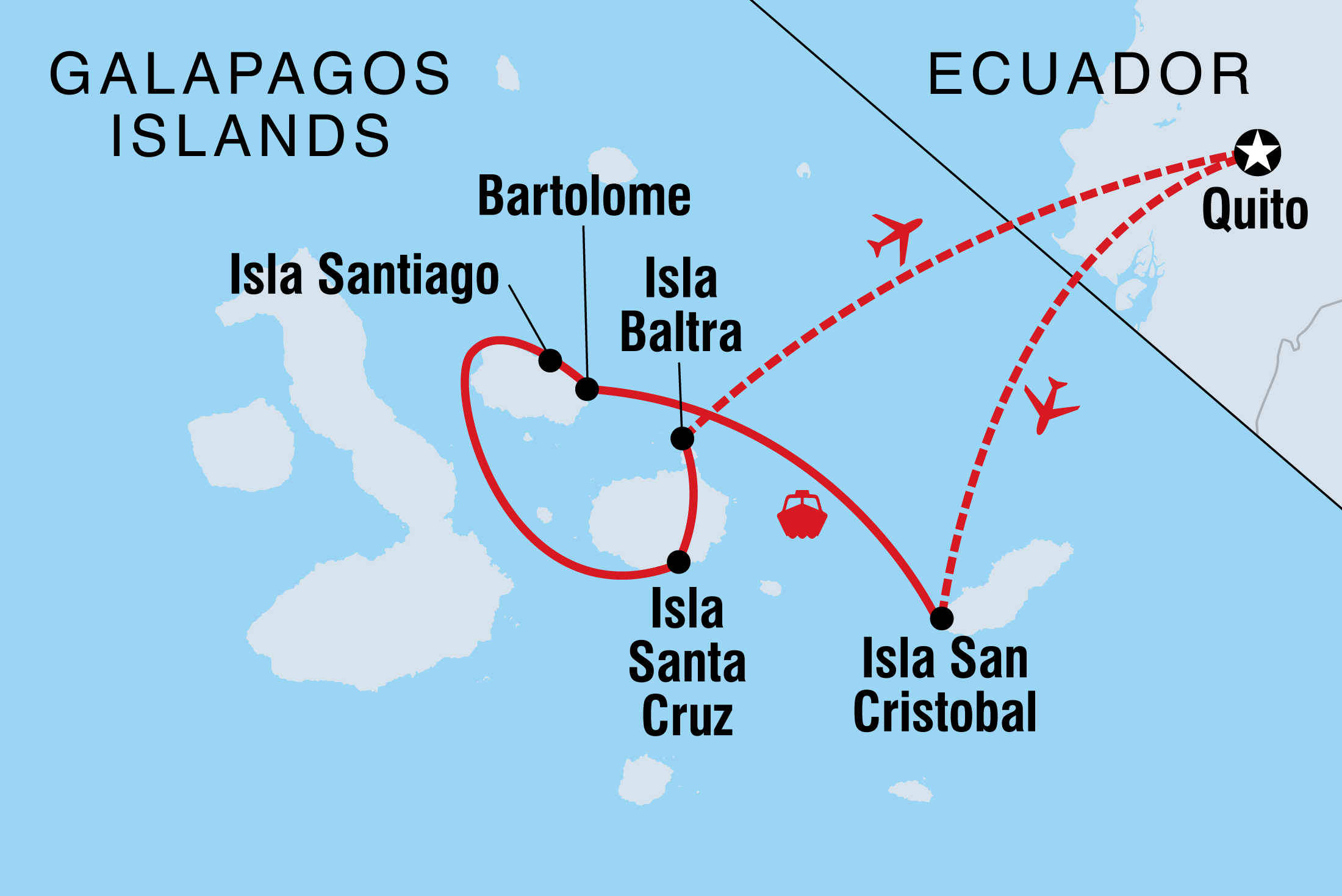 Galapagos Encounter: Central Islands (Grand Queen Beatriz)