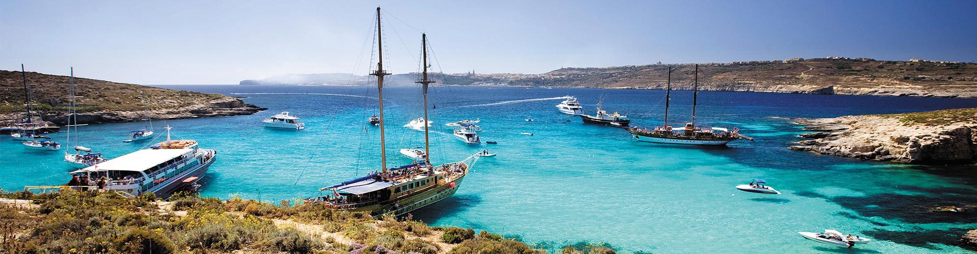 Best Malta Tours Vacations 2023 2024 Intrepid Travel US   Malta Blue Lagoon 