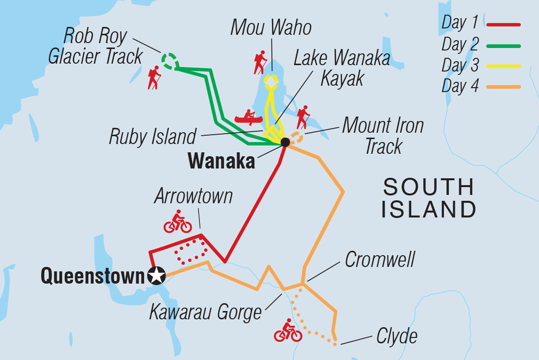 Active New Zealand: Wanaka