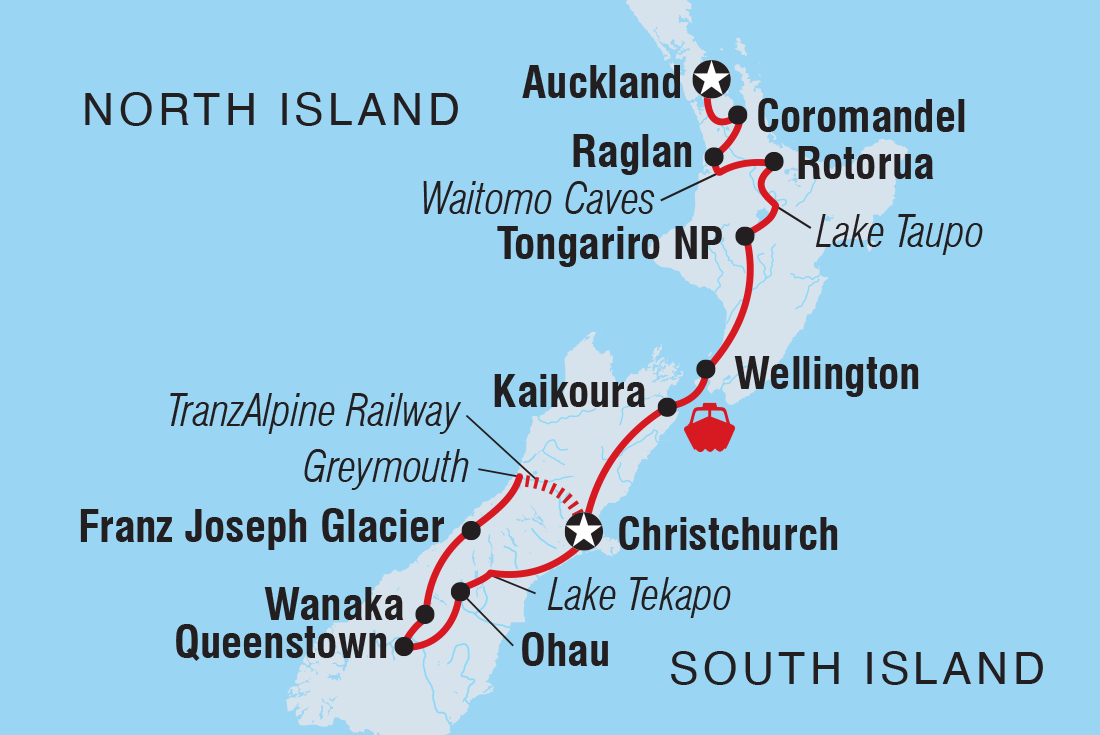 New Zealand Uncovered (Southbound)