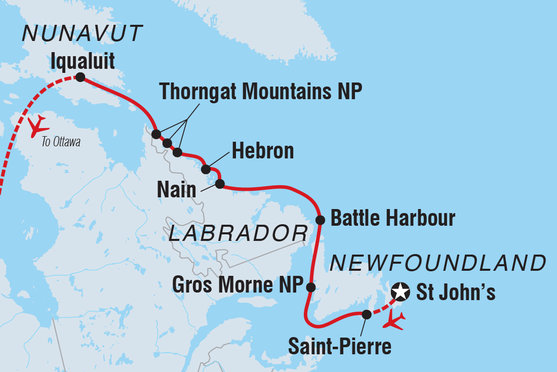 Newfoundland & Wild Labrador: A Torngat Mountains Adventure