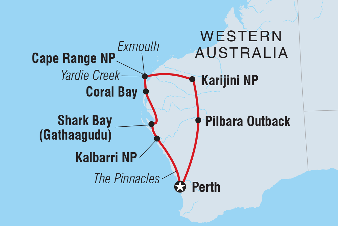 West Coast & Karijini Overland Adventure