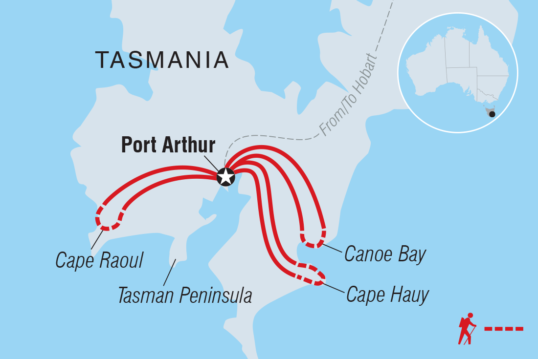 Walk the Tasman Peninsula