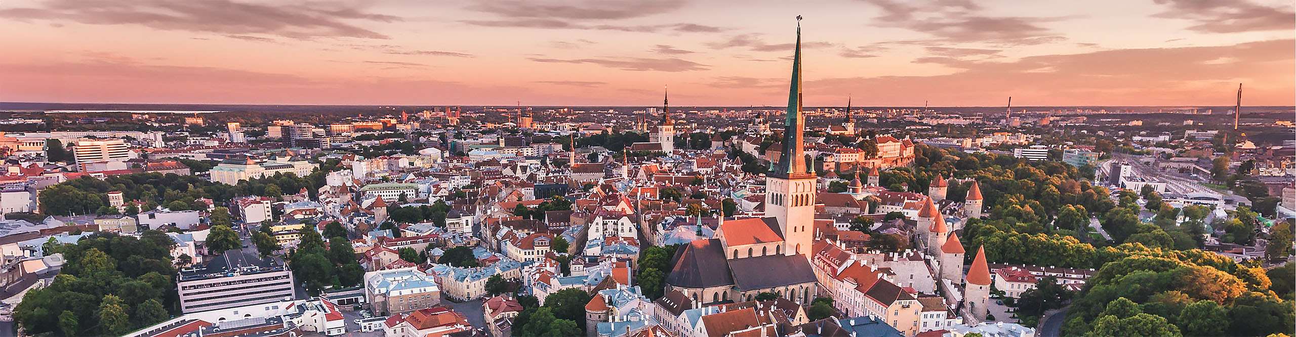 Best Estonia Tours Vacations 2024 2025 Intrepid Travel US   Intrepid Travel ESTONIA 586534436 2560 Amazing Aerial Drone Shot Of Old Town Of Tallinn Estonia At Sunset 