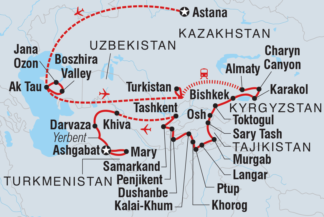 Central Asia: Five Stans Adventure | Intrepid Travel CA